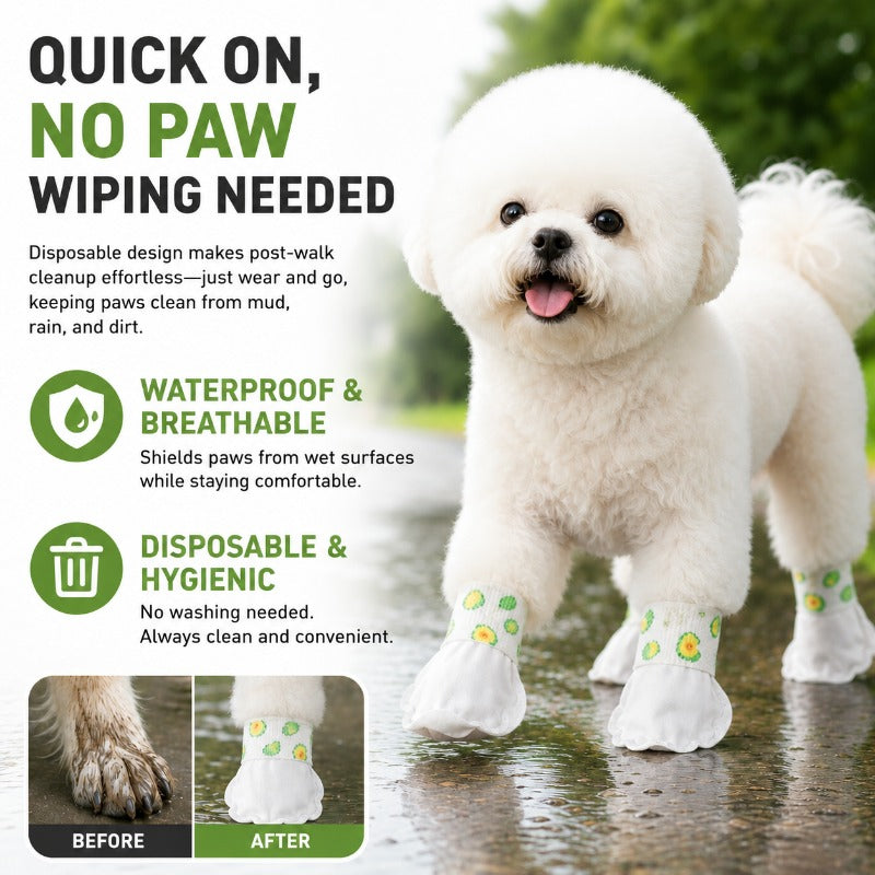 No-Wipe Waterproof Paw Covers