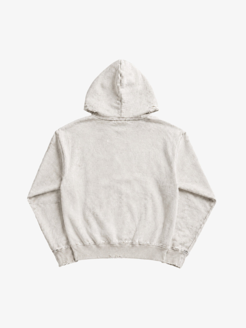 Cropped Flag Zip Hoodie