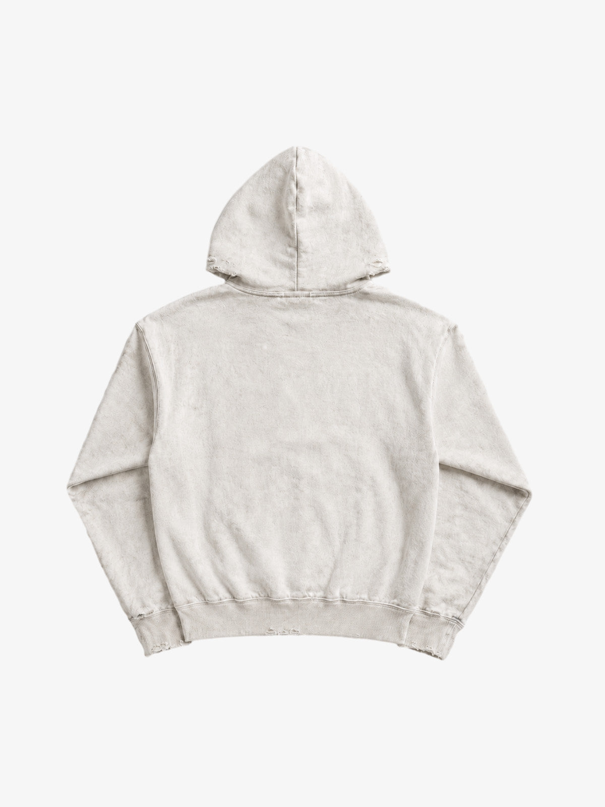 Cropped Flag Zip Hoodie