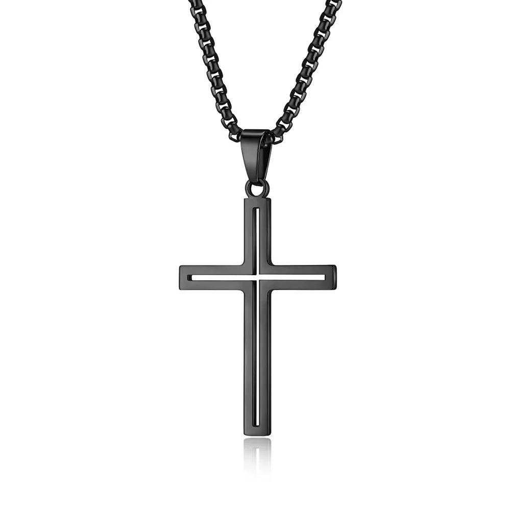 Simple Cross Necklace