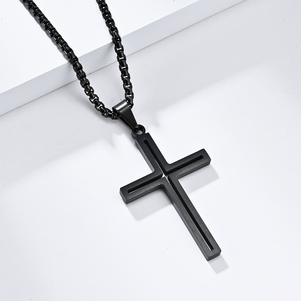 Simple Cross Necklace