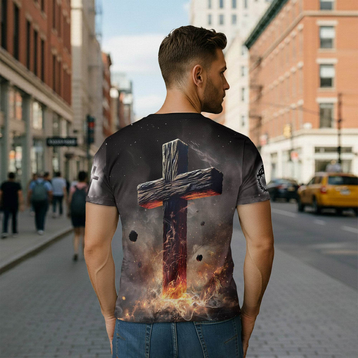 Jesus – The Way, The Truth, The Life | Lion of Judah Double-Sided Tee