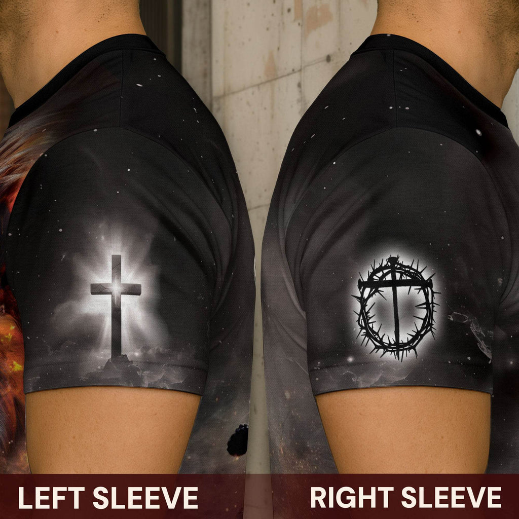 Jesus – The Way, The Truth, The Life | Lion of Judah Double-Sided Tee