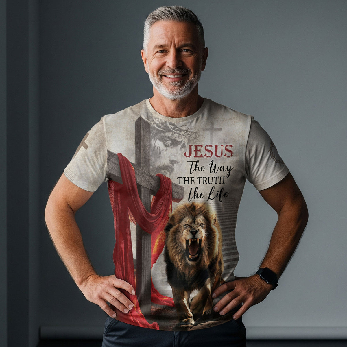 Resurrection Lion of Judah Christian Shirt