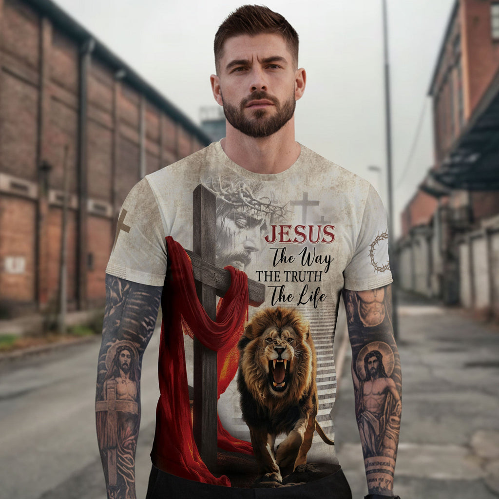 Resurrection Lion of Judah Christian Shirt
