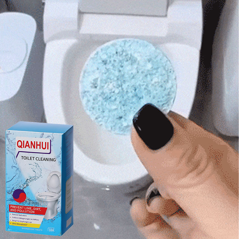 🔥BUY 2 GET 3 FREE✨✨BIG SALE-49% OFF🎁Lemon Scent Toilet Bowl Cleaner Tablets