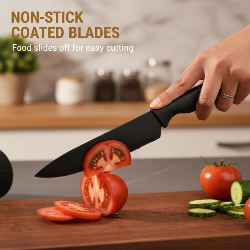 ✨Last Day Sale 49% OFF!!✨Modern 7-in-1 Kitchen Knife & Scissors Set