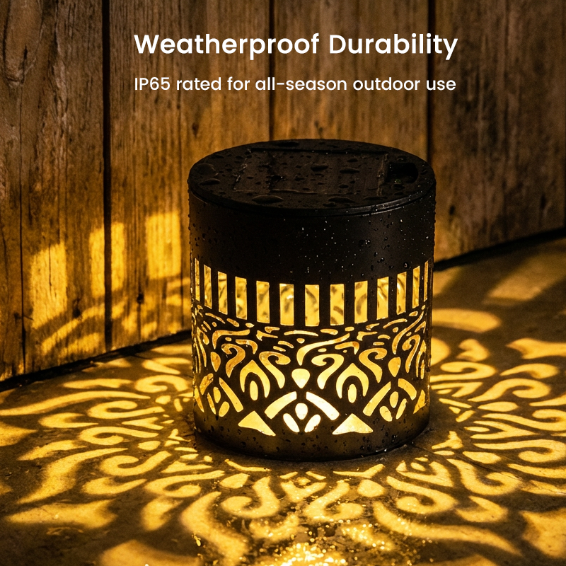 🏵️💓Surprise Price: Only £7.99!!🔥Solar-Powered Mandala Projector Light🎁🏠