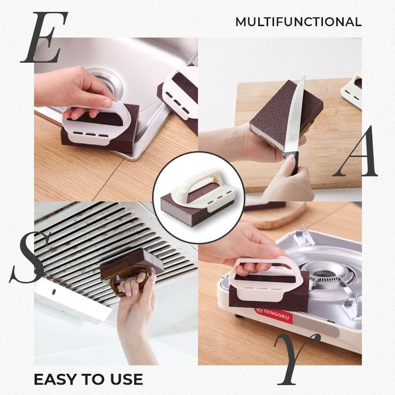 🥳HOT SALE 50% OFF!💞50K+ SOLD!🧽Decontamination Cleaning Brush – Removes burnt grease & rust instantly.🍳✨