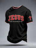 Men's The Way The Truth The Life Print T-Shirt