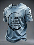 Men's 'fishers of men Matthew 4:19' T-shirts