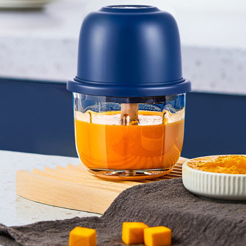 🏆🔥Last Day Special Price £8.99! ⏰Cordless Multifunctional Mini Electric Food Processor, Wireless Portable Kitchen Chopper for Minced Meat, Garlic & Baby Puree, Fast Food Prep Kitchen Helper