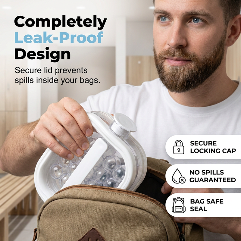 🥇Summer Hot Sale 50% OFF💦Portable Silicone Ice Ball Maker Kettle🧊