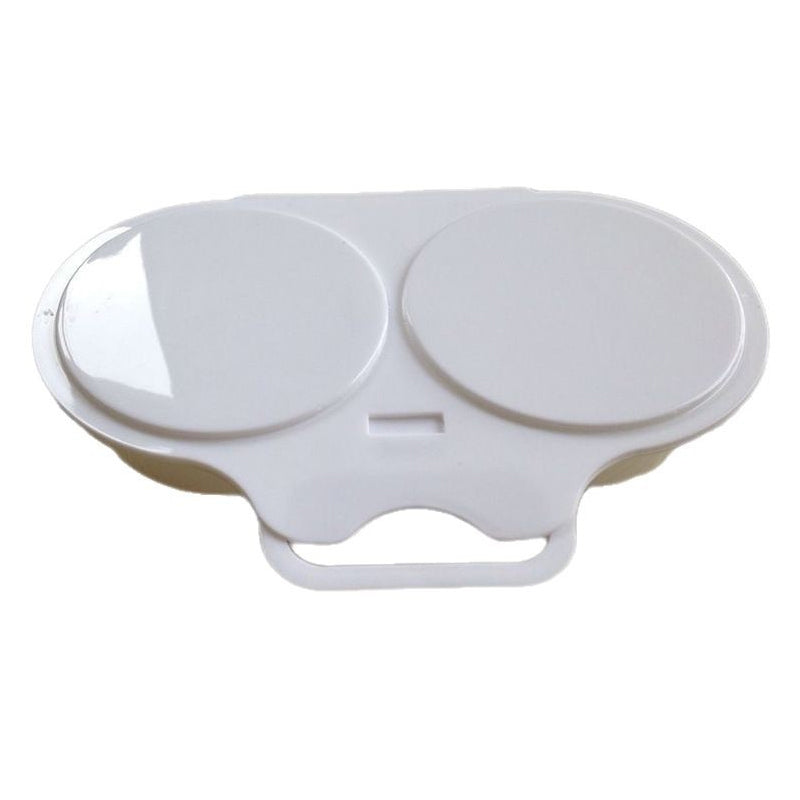 ⏰Last Day Special Price ￡6.99!!⏰Microwave Egg Poacher – Dual-Cavity Steamer, Rapid Heating, Non-Stick PP – Ideal for Home, Office & Travel! 🔥