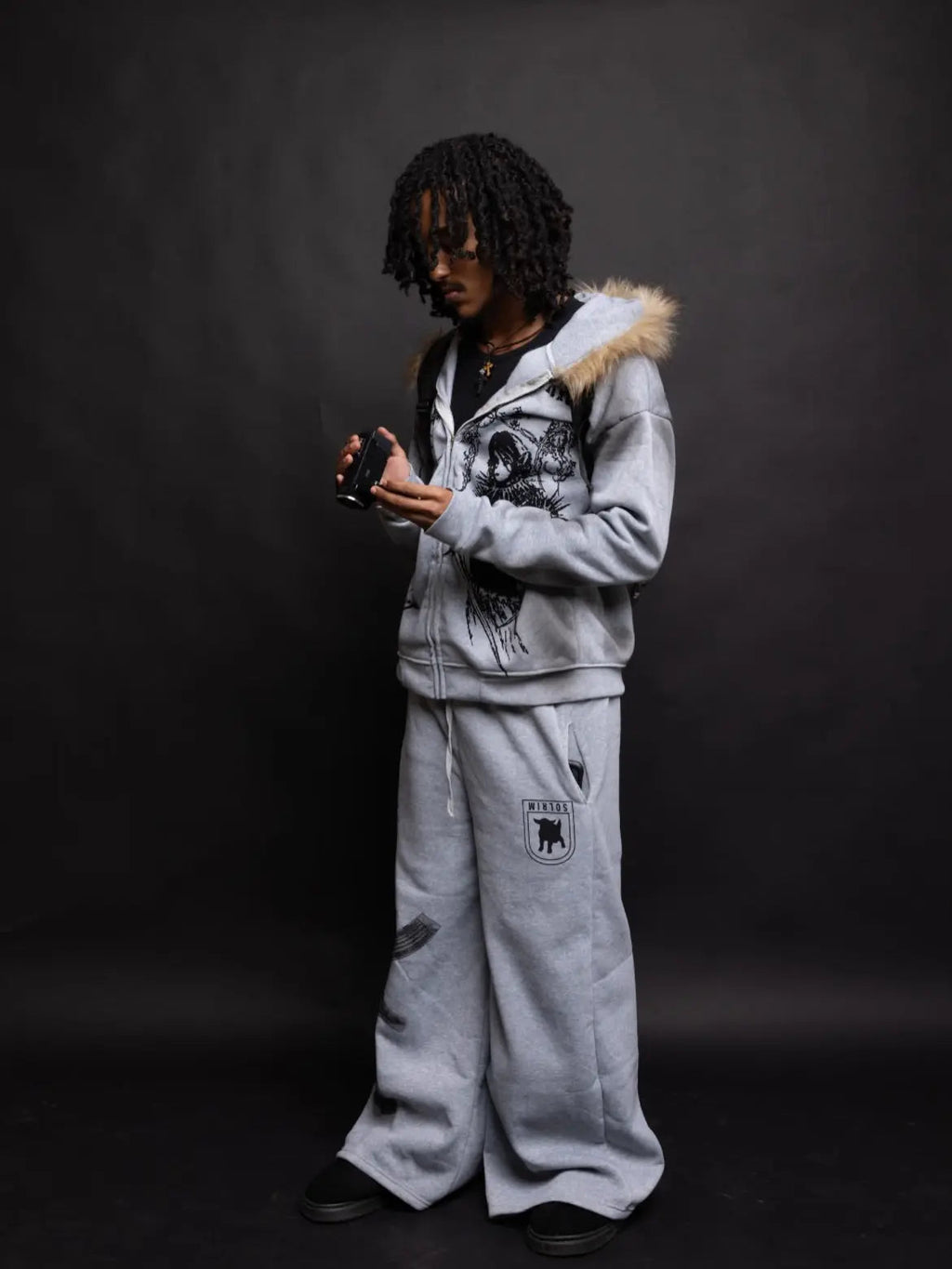 Supermade × Mortemartt Graphic Hooded Jacket- 2279